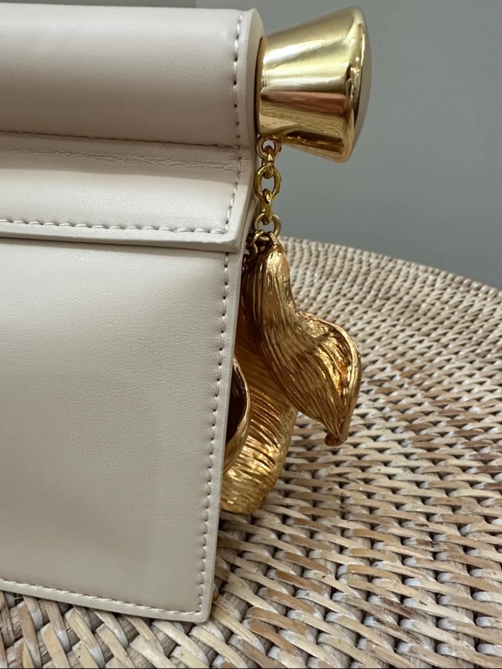 JW PEI - Holly Mini Clutch with Gold Leaf Accent - Picture 7 of 12